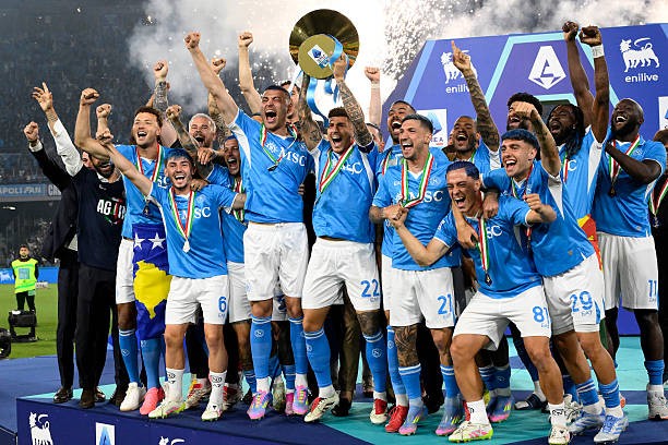 Napoli đã vô địch Serie A ở 2/3 mùa giải gần nhất, từ 2023-23 đến 2024-25.