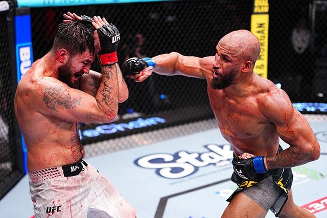 Guilherme Pat trong ngày ra mắt UFC