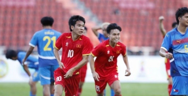 U22 Việt Nam giành vé vào chung kết SEA Games 33.