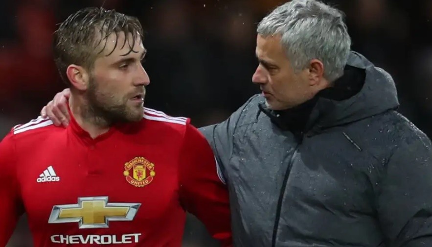 Mourinho và Shaw từng có những mâu thuẫn khi Người đặc biệt tiếp quản Man Utd.