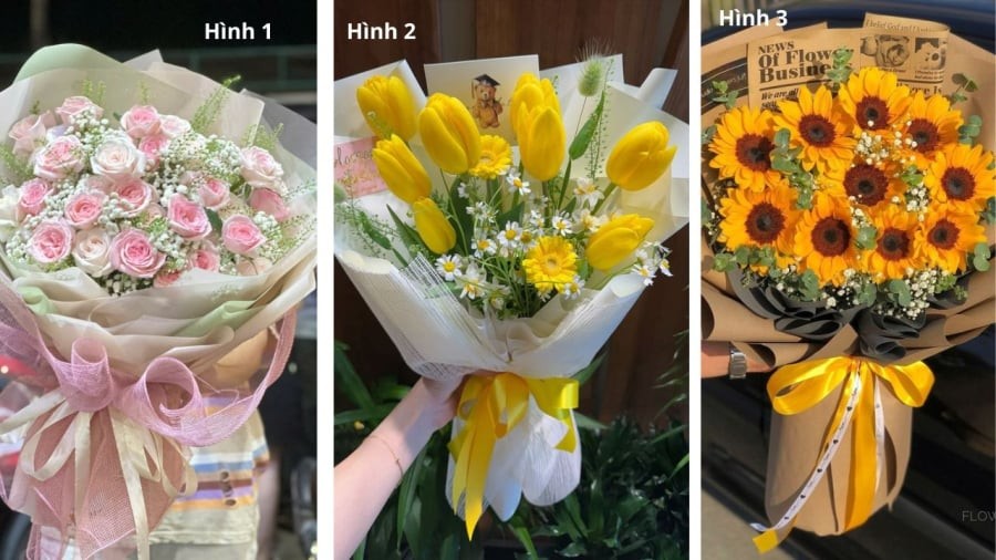 Bó hoa nào thu hút bạn đầu tiên?