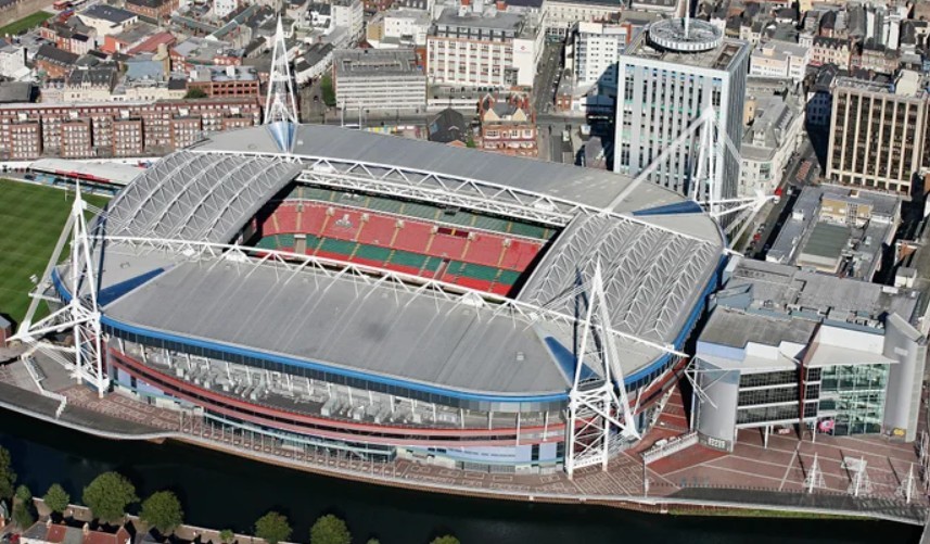 Sân vận động Thiên niên kỷ tại Cardiff, Xứ Wales từng là nơi diễn ra các trận chung kết EFL Cup.