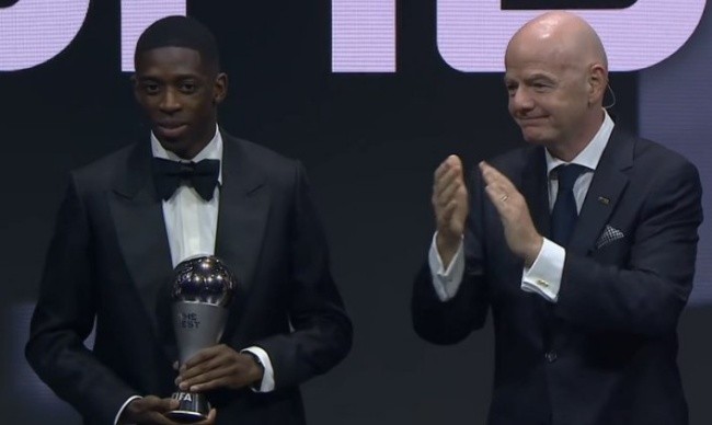 Dembele giành FIFA The Best 2025.