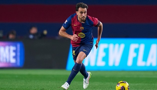 Eric Garcia góp mặt trong mọi trận đấu của Barcelona mùa này.