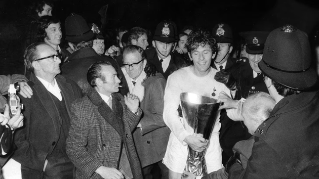 Tottenham vô địch UEFA Cup năm 1972.