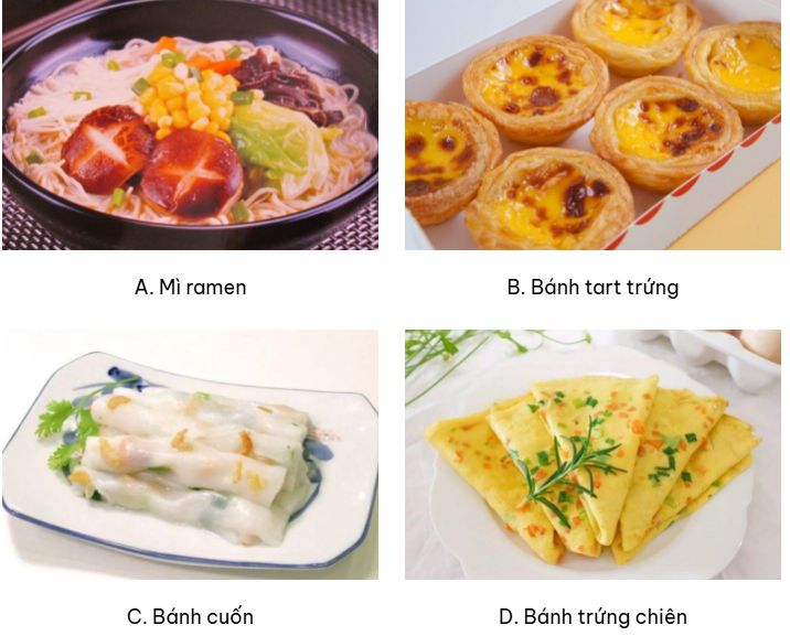 Hãy chọn 1 món bạn muốn ăn nhé!