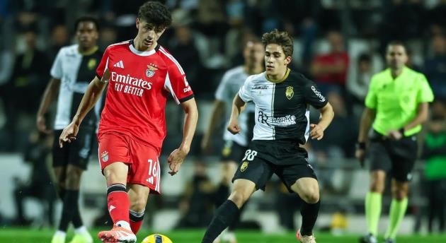 Benfica cho thấy sự lấn lướt trước đội hạng dưới.