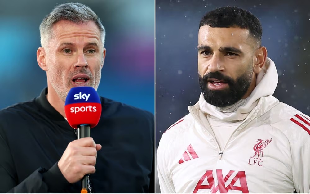 Jamie Carragher lại lên tiếng chỉ trích Mohamed Salah.