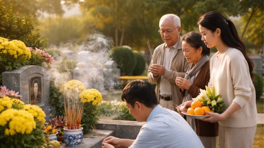 Viếng mộ cuối năm là một nét đẹp trong tâm linh truyền thống nhưng cần chú ý không phải ai cũng nên đi