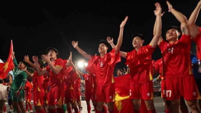 U22 Việt Nam tạo ra màn lội ngược dòng lịch sử.