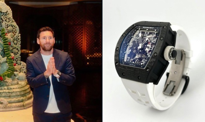 Messi gây chú ý với món quà trị giá 29 tỷ đồng đến từ Ambani.