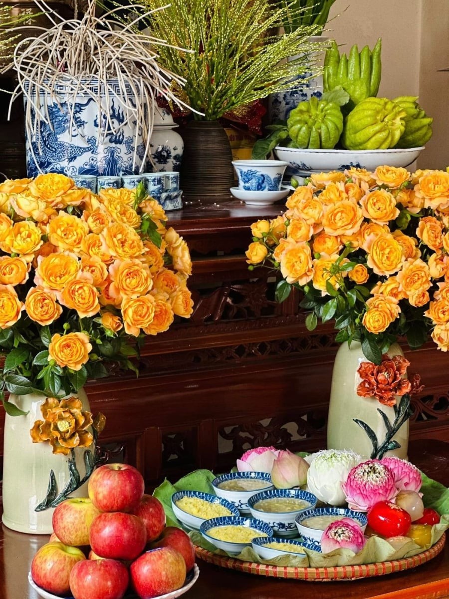 Hoa thắp xương xong nên hạ trước khi bị héo tàn