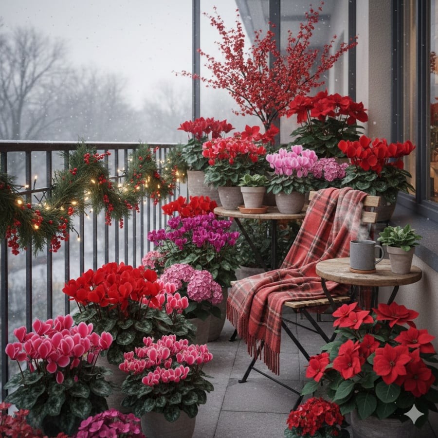 Những cây cảnh được mệnh danh là “vua hoa mùa đông” vẫn nở rộ trong giá lạnh, giúp không gian sống thêm sinh khí và may mắn dịp cuối năm.