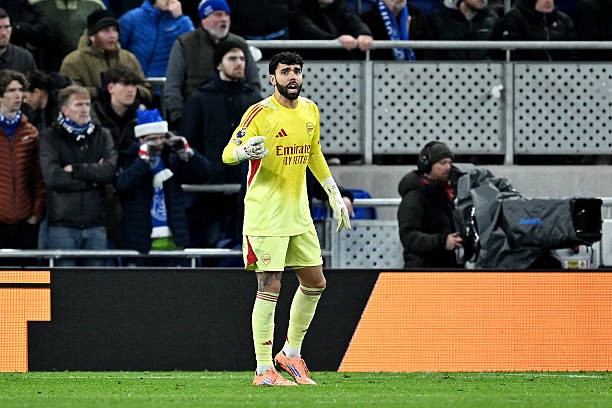 David Raya chơi xuất sắc cùng Arsenal. 