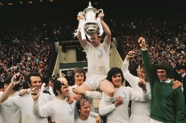 Leeds giành chức vô địch FA Cup năm 1972.