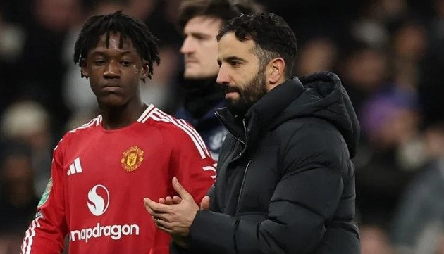 Ruben Amorim gửi lời nhắn nhủ đến Kobbie Mainoo.