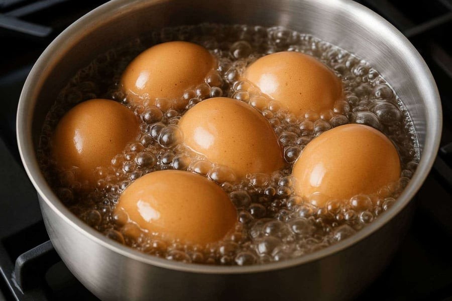 Trứng luộc được coi là thực phẩm “vàng” trong chế độ ăn giảm cân