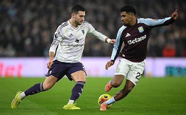 Diogo Dalot lo ngại về chấn thương của Bruno Fernandes.