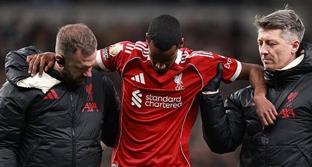 Alexander Isak dính chấn thương ở cuộc chạm trán Tottenham Hotspur.