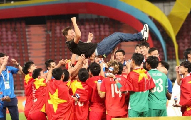 U22 Việt Nam vô địch SEA Games 33.