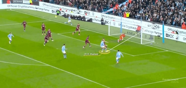 Sự tin tưởng của đồng đội giúp Erling Haaland tỏa sáng.