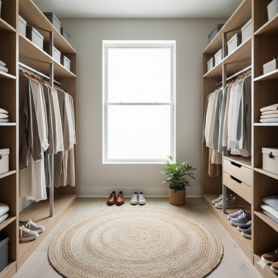 Bỏ bớt quần áo không dùng giúp tiết kiệm tiền, thời gian và giảm áp lực mỗi ngày.