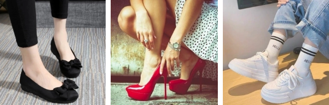 Hãy chọn đôi giày bạn muốn đi nhé!