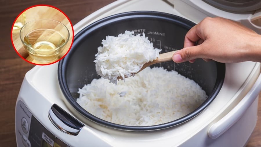 Nấu cơm bỏ thêm thứ này thơm dẻo tơi xốp