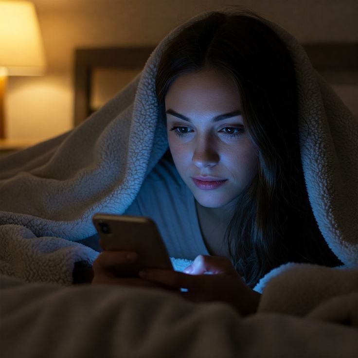 Điện thoại để đầu giường ngủ có thể khiến khó ngủ