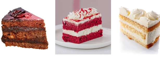 Chọn 1 chiếc bánh kem nhé!