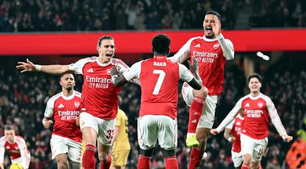 Saliba tự tin vào sức mạnh của Arsenal.
