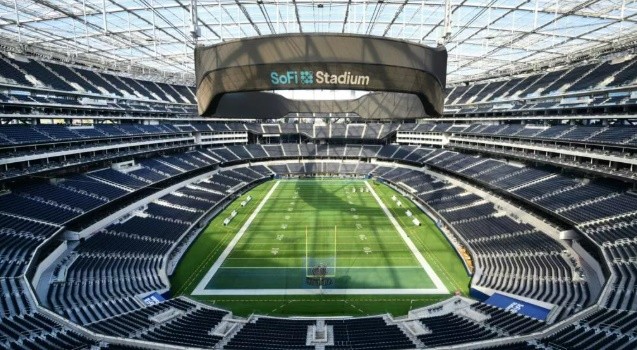 Sân vận động SoFi ở Los Angeles sẽ tổ chức tám trận đấu tại World Cup 2026.