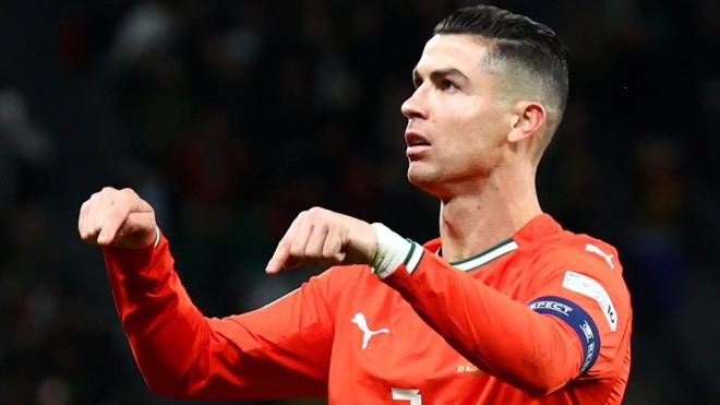 Ronaldo duy trì phong độ ghi bàn đáng nể bất chấp tuổi tác.