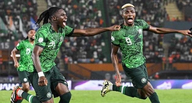 Hàng công Nigeria rất đáng gờm với Osimhen và Lookman.