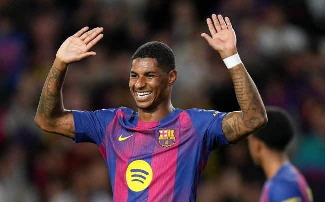 Barca muốn giữ chân Rashford.