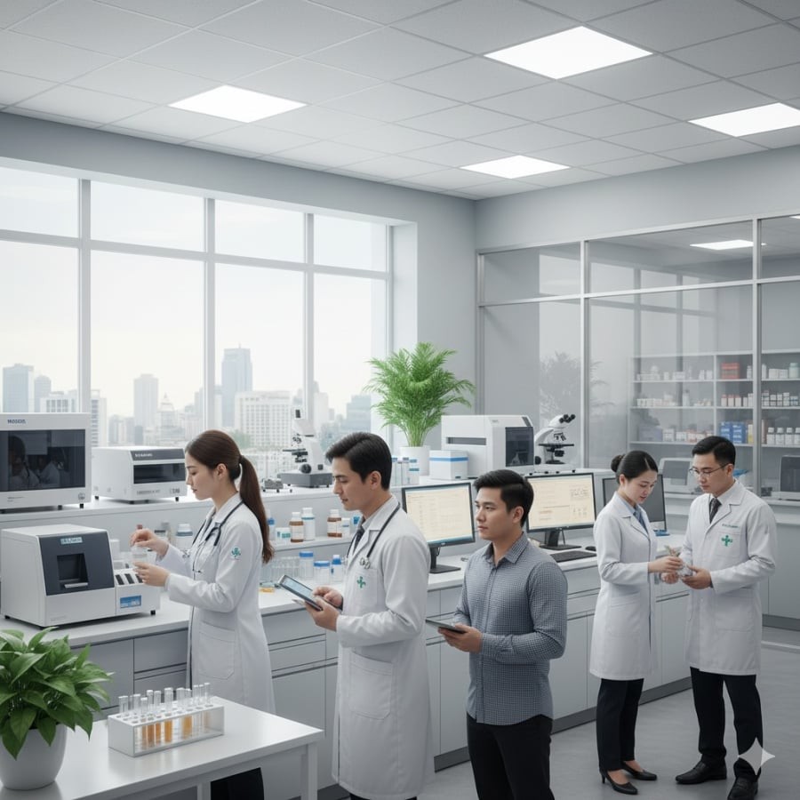 Những vị trí có kinh nghiệm và vai trò quản lý trong ngành Y tế – Dược có thể đạt mức thu nhập lên tới 70 triệu đồng/tháng.