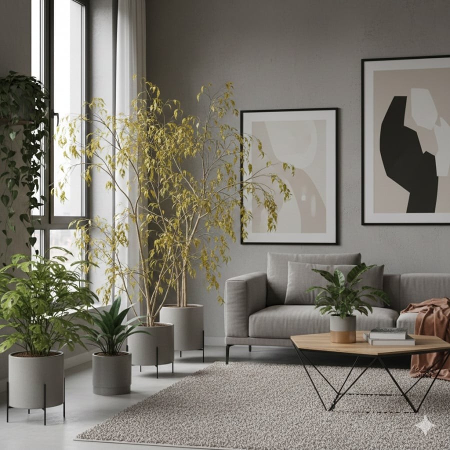 Nhiều loại cây cảnh trông đẹp khi mới mua nhưng nhanh xuống sức nếu không phù hợp với môi trường trong nhà.