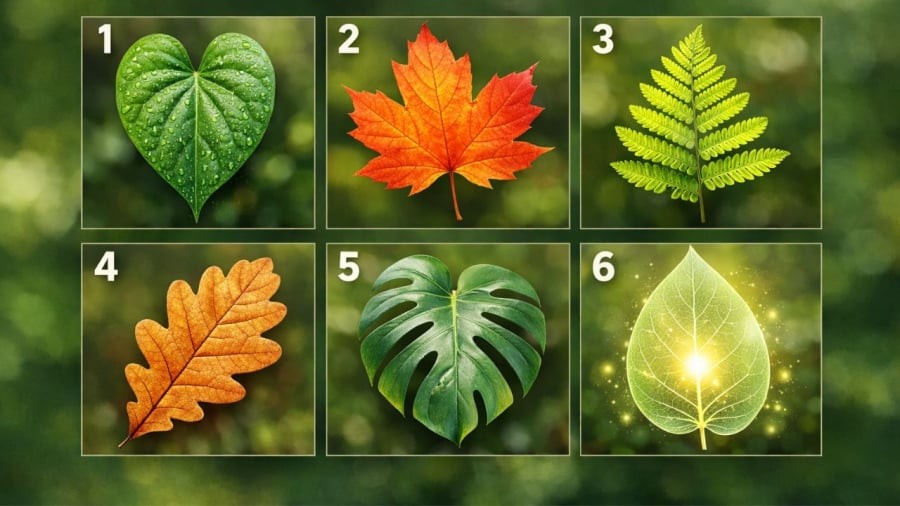 Chiếc lá nào đại diện cho bạn