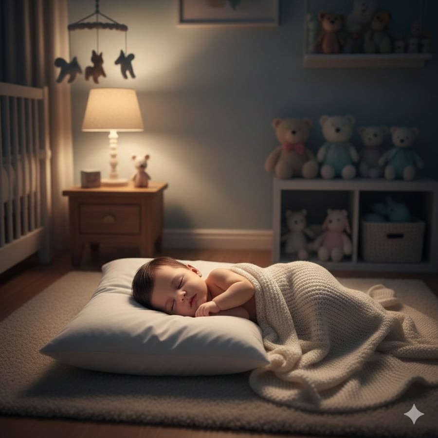 Giấc ngủ xuyên đêm giúp cơ thể và não bộ của trẻ được phục hồi và phát triển trọn vẹn.