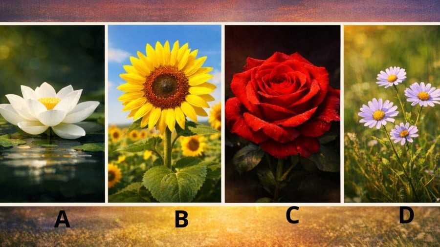 Bạn chọn bông hoa nào?