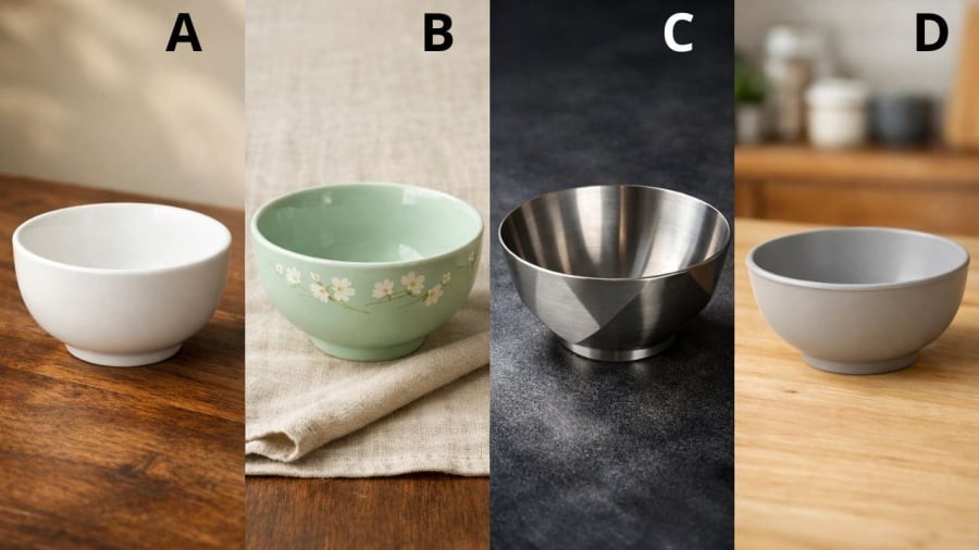 Bạn chọn chiếc bát nào?