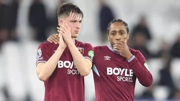 Scarles bật khóc khi West Ham thua trận trước Fulham.