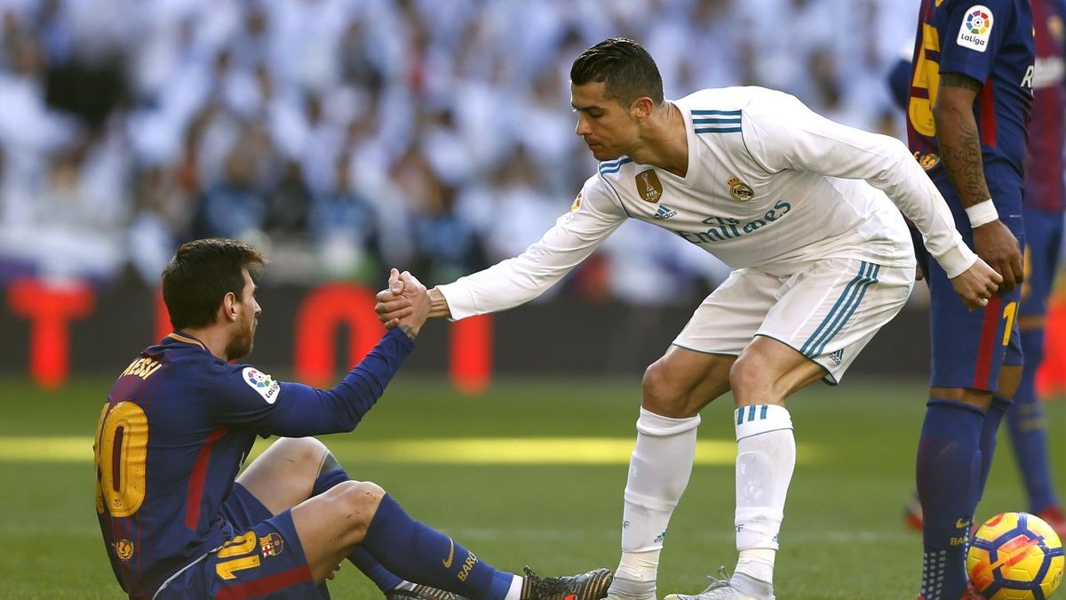 Messi và Ronaldo khi còn đối đầu ở La Liga.