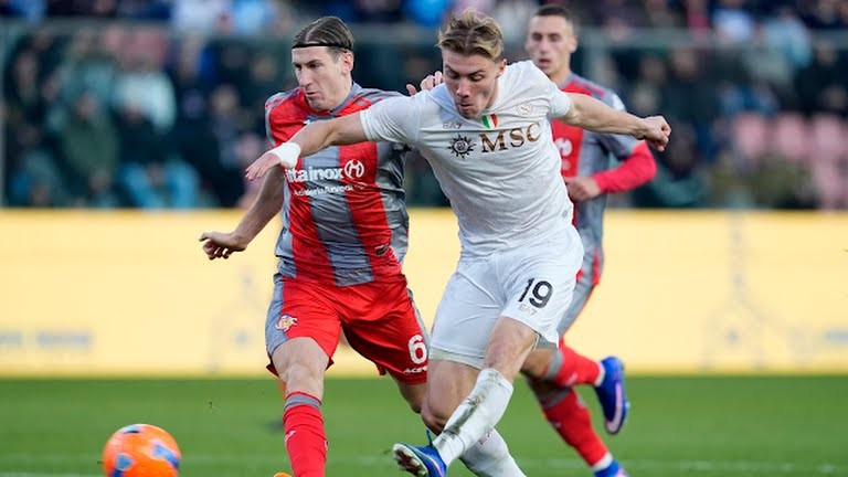 Rasmus Hojlund đã có màn trình diễn chói sáng cho Napoli.