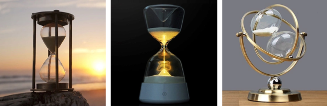 Chọn 1 chiếc đồng hồ cát nhé!