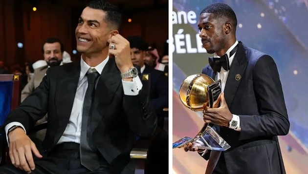Ousmane Dembele tiếp bước Cristiano Ronaldo.