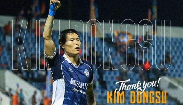 Đà Nẵng nói lời chia tay với hậu vệ Kim Dong-su.