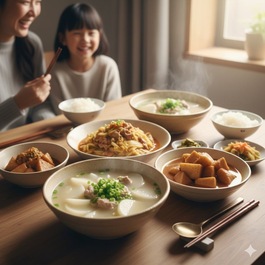 Rau củ mùa đông giúp bữa cơm gia đình vừa ấm bụng vừa an tâm về chất lượng.