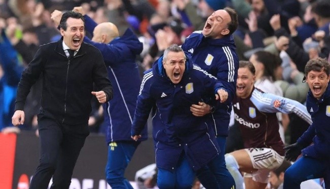 Aston Villa bay cao dưới bàn tay Emery.