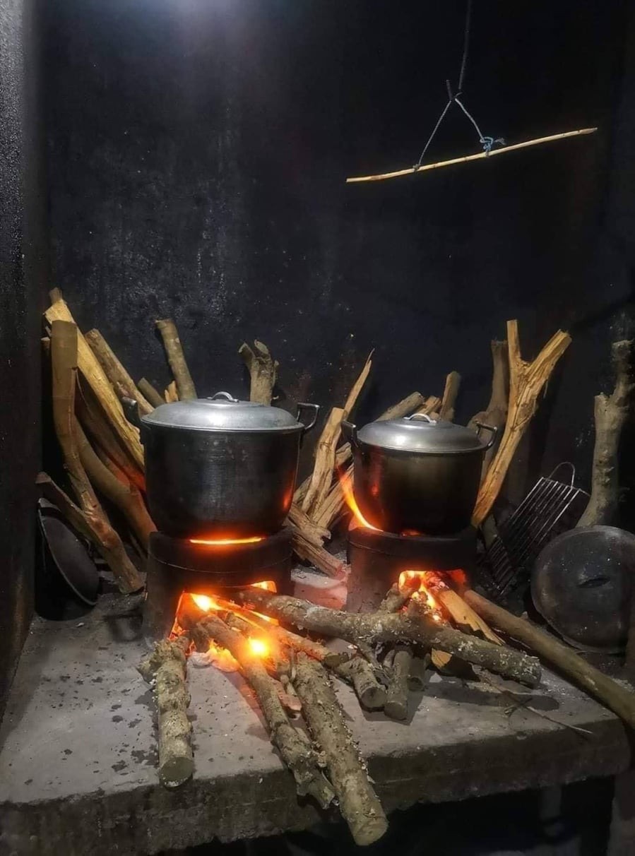 Lửa biểu trưng của tài lộc gia đình